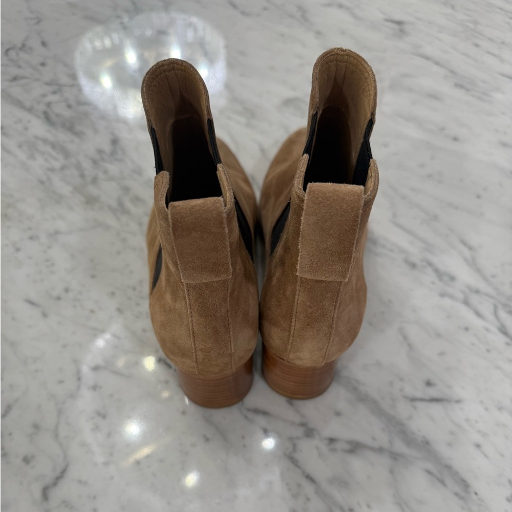 EXCELLENT rag & bone New York Walker Tan Suede Booties Size 6.5 $595 RETAIL! - Picture 6 of 10